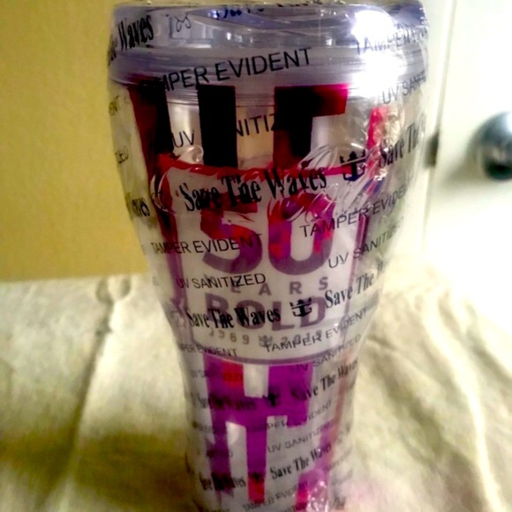 Coca-Cola Collections sealed plastic drink cup… 50yrs. Bold taste